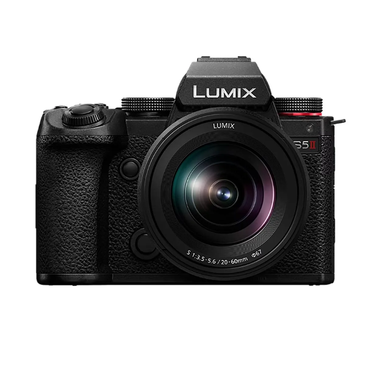Panasonic Panasonic LUMIX S5II with 20-60mm f/3.5-5.6 Lens compact mirrorless camera — product photo