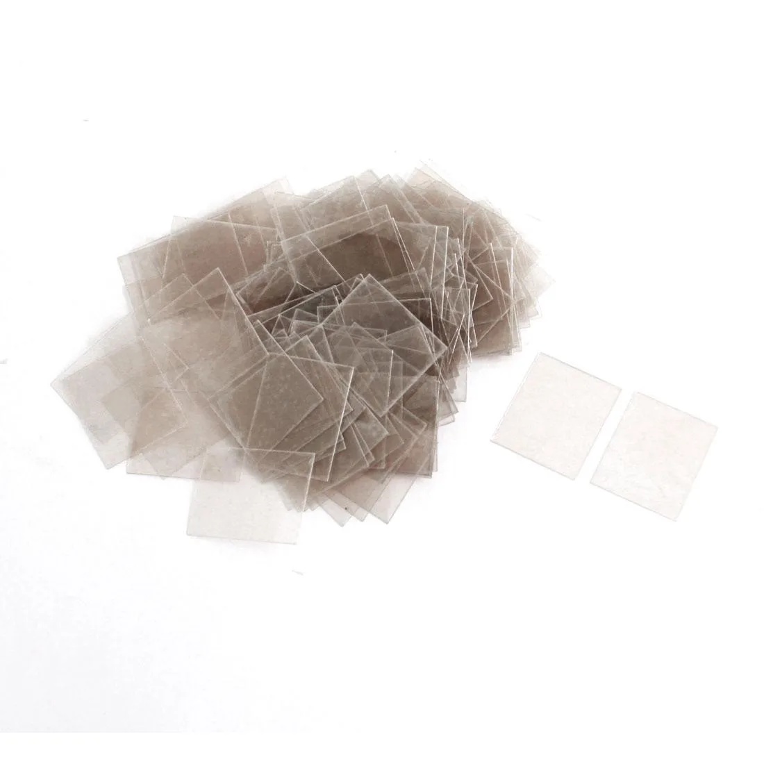 Unique-Bargains Unique-Bargains 200Pcs Mica Insulator Sheets 18x22x0.09mm — product photo