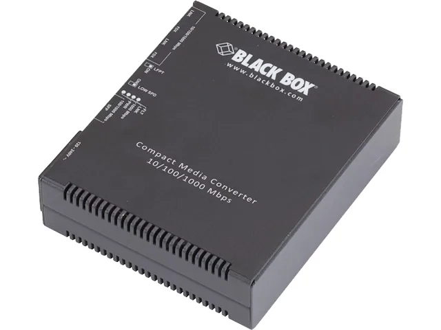 Black Box Corporation Black Box Corporation LGC5150A Gigabit Ethernet Media Converter 2 RJ-45 1 SFP — product photo