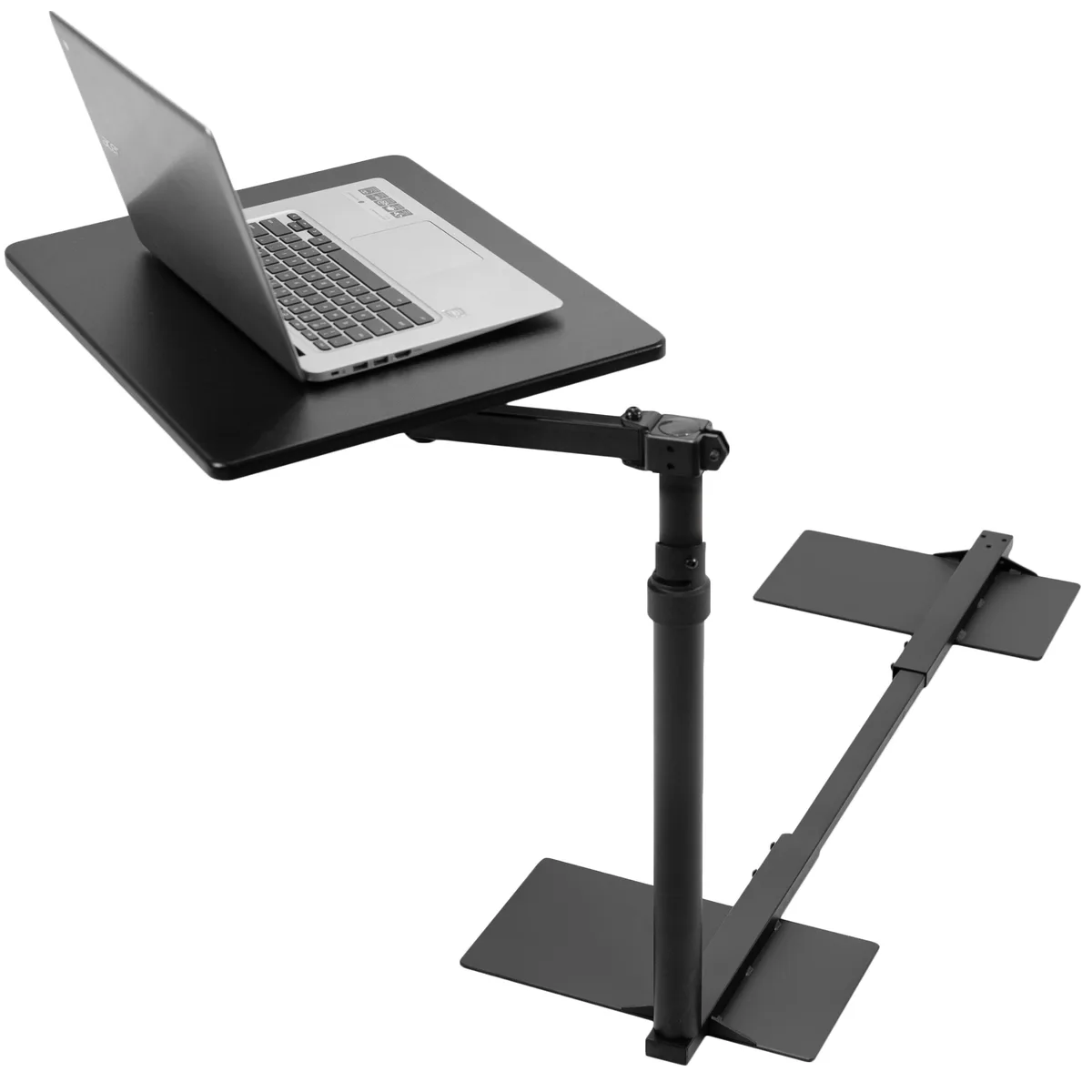 VIVO VIVO Black 20 inch Over Couch Swivel Table — product photo