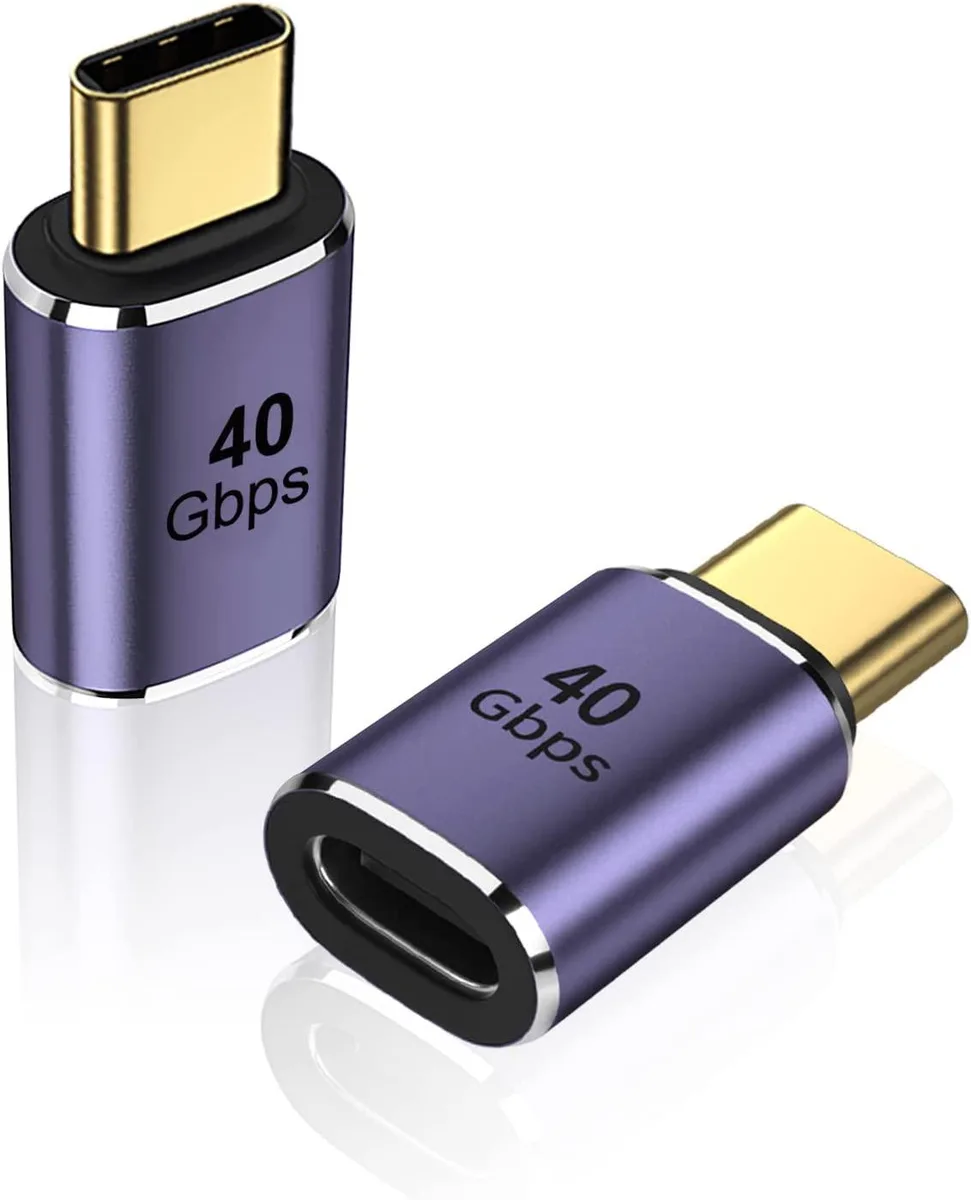 Corn Electronics Corn Electronics USB C Adapter 2 Pack 40Gbps 100W 8K@60Hz Thunderbolt — product photo