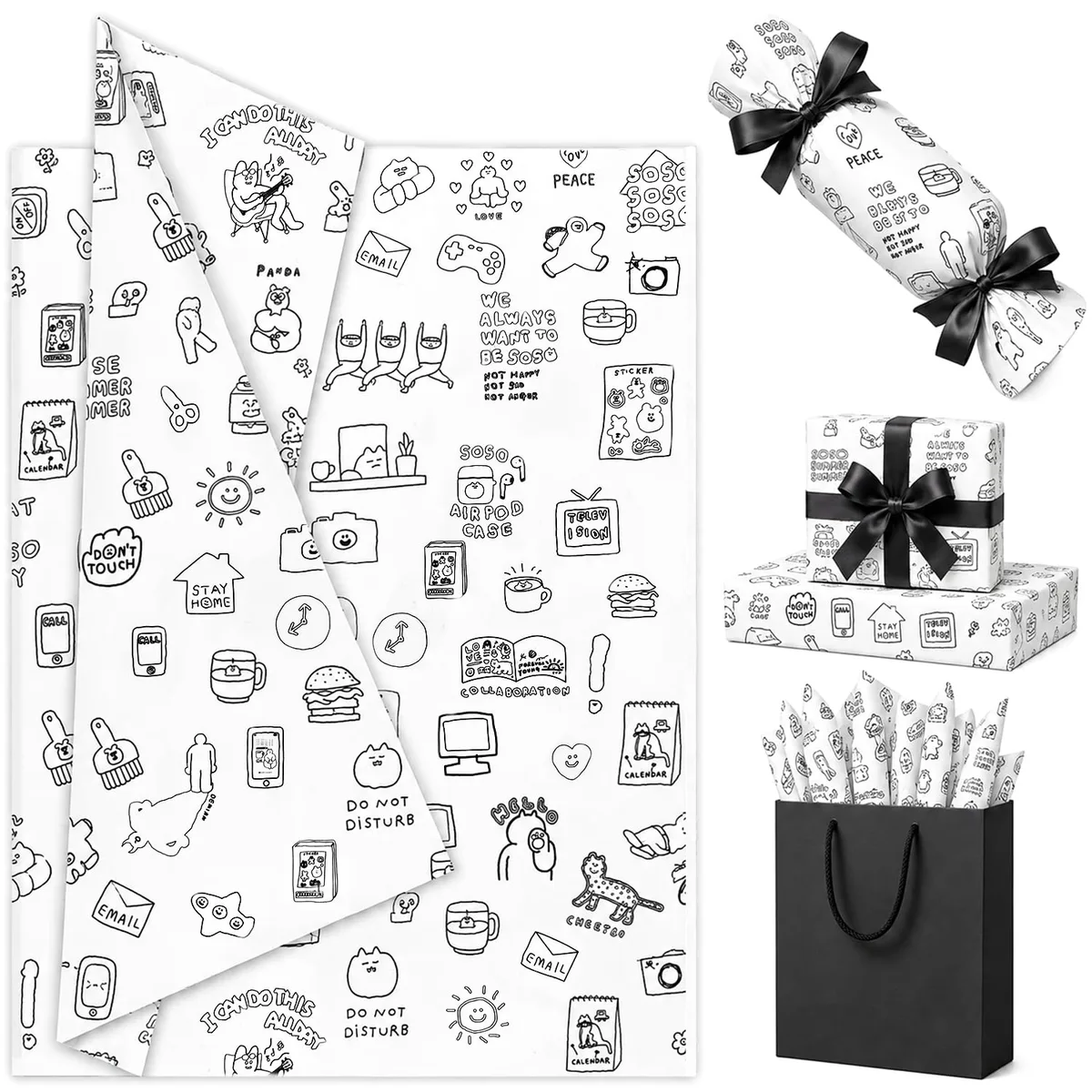  Layninder TPTONGQ30P paper craft 30 sheets 20x14in 17 gsm — product photo