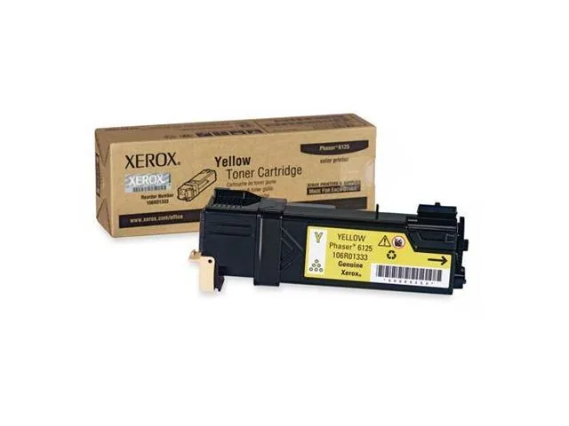 XEROX XEROX 106R01333 Yellow Toner Cartridge 1000 Pages — product photo