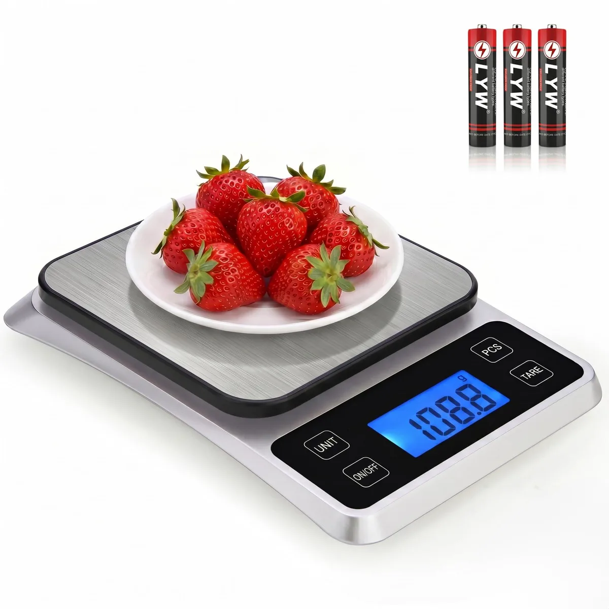  CX-S0323 5 kg / 11 lbs Digital Scale Silver — product photo