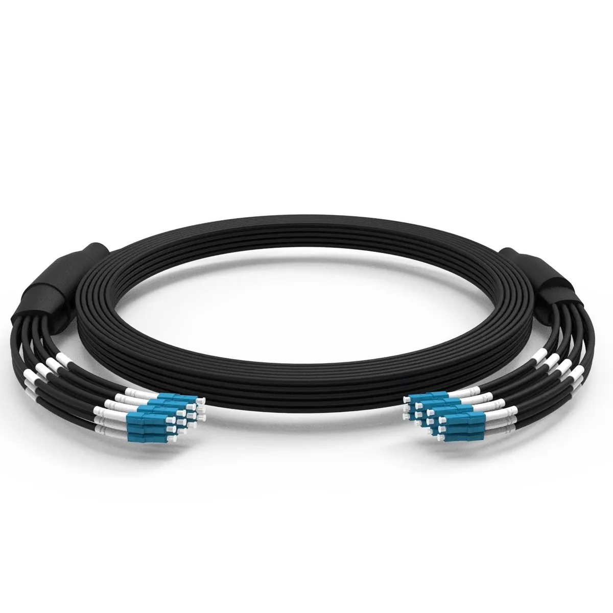 e-link e-link 50m 12-core LC/LC outdoor armored single-mode fibre optic cable — product photo