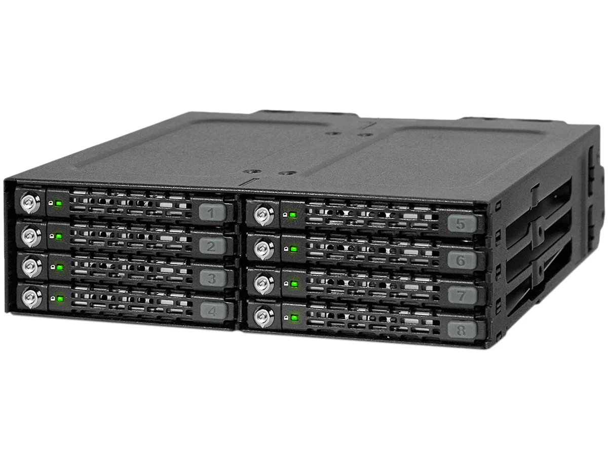ICY DOCK ICY DOCK MB998SK-B 8-bay 2.5" SATA/SAS hdd accessory — product photo