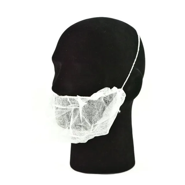 G &amp; F Products G &amp; F Products Disposable Beard Nets Spun-Bonded Polypropylene 100 Pack — product photo