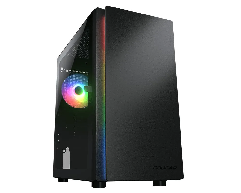 COUGAR COUGAR Battleship Gaming Desktop Ryzen 7 7800X3D 16GB DDR5 RTX 4060 8GB 1TB NVME — product photo