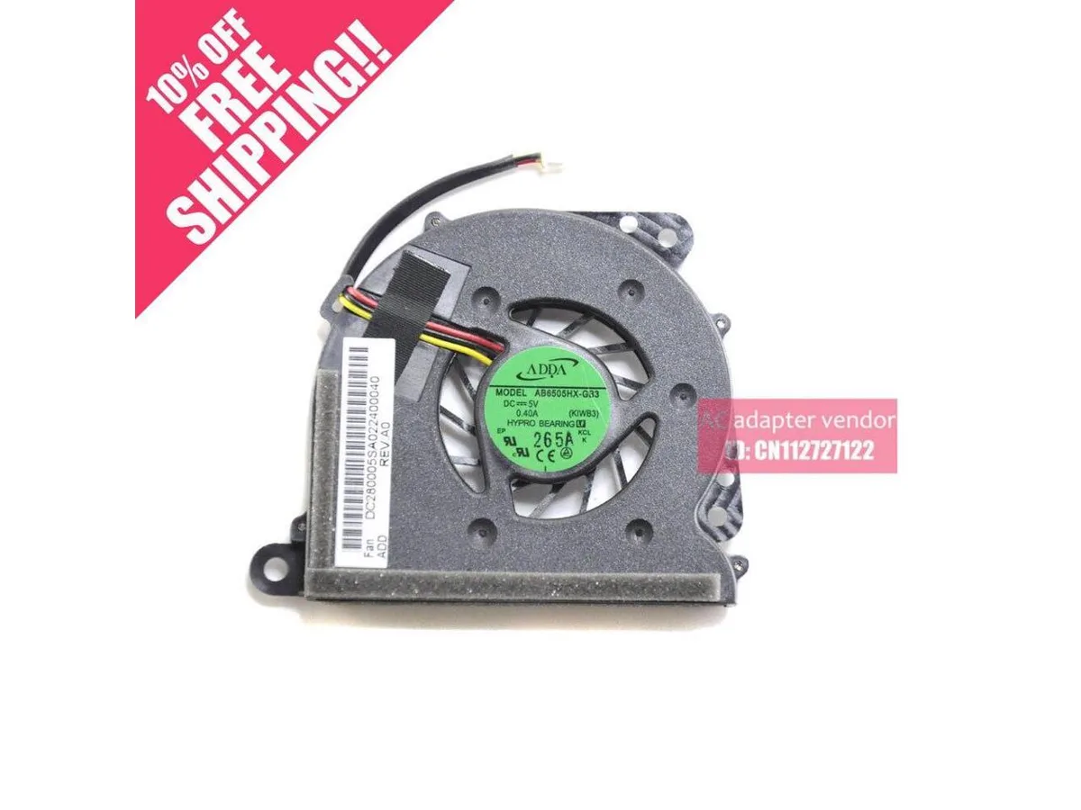 Fans Fans laptop CPU fan for Lenovo Ideapad Y650 Y650N Y650A — product photo