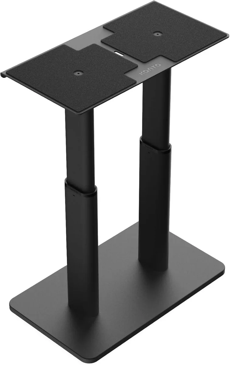 Kanto Kanto SCH Center Channel Speaker Stand 50 lbs Adjustable 15-24 in Black — product photo