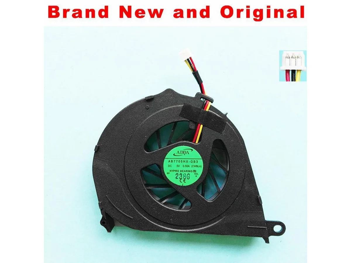 Fans Fans Laptop Replacement Part CPU Fan for Toshiba L750 L755 L750D AB7705HX-GB3 CWBLA — product photo