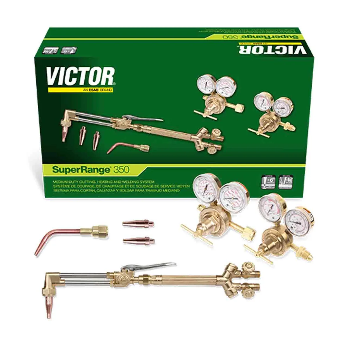 Victor Equipment Victor Equipment 0384-2696 Super Range 350 540/510 SR350 Cutting Torch Outfit — product photo