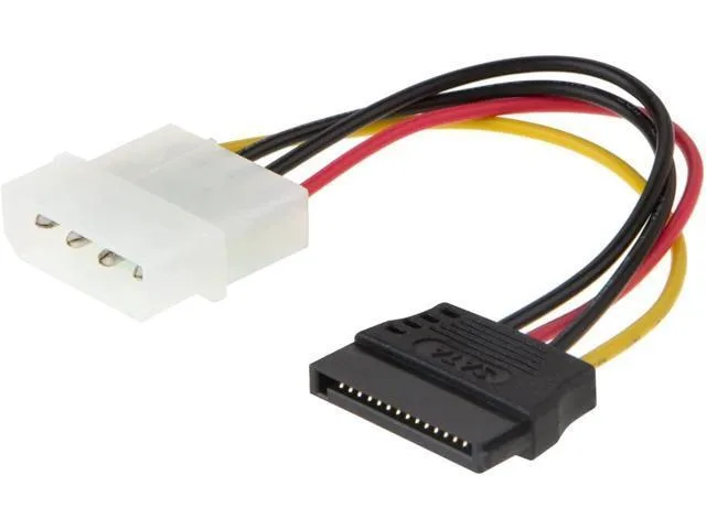 Manw Manw 4 Pin Molex to 15 Pin SATA Power Cable Adapter — product photo