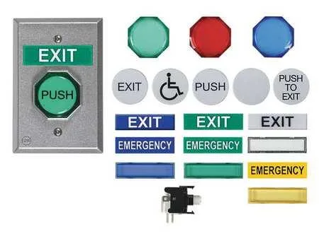 Safety Technology International Safety Technology International UB-1 Universal Push Button Kit surveillance accessory — product photo