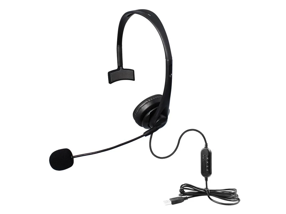 Ackmioxy Ackmioxy TX-6011 USB Headset Mono Black — product photo