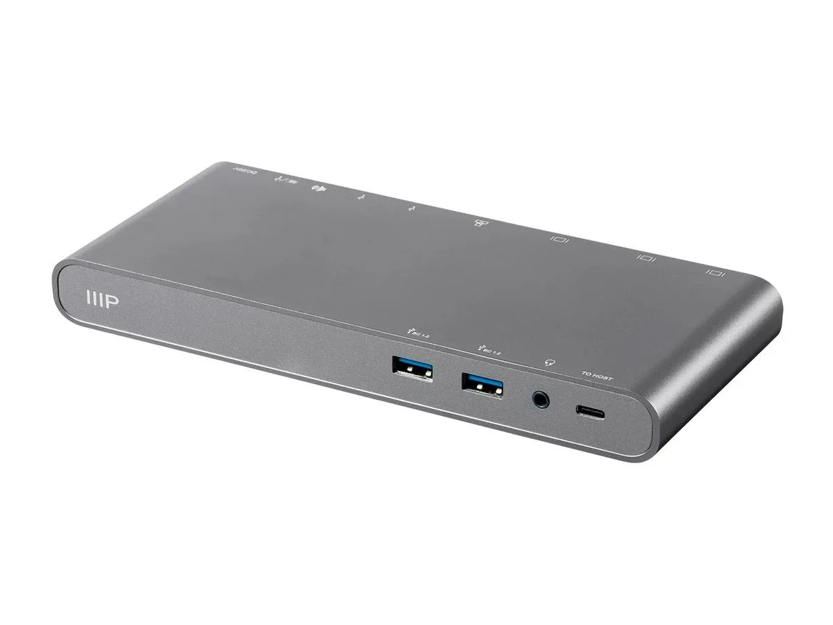 Monoprice Inc. Monoprice Inc. 129434 USB-C dual monitor docking station 100W 10Gbps — product photo