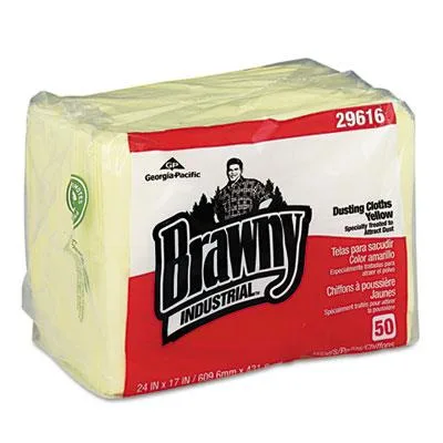 Georgia Pacific Georgia Pacific GEP29616 Quarterfold Dusting Wipes 17x24 50 Pack Yellow — zdjęcie produktu