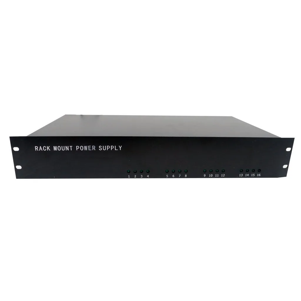 DiySecurityCameraWorld DiySecurityCameraWorld 16ch 12V 13A rack-mount power supply — product photo