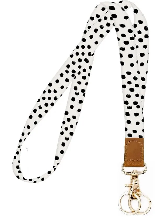 NUGGHU YBFDSJ Lanyard Polka Dot 0.78x17.3 Inches — product photo
