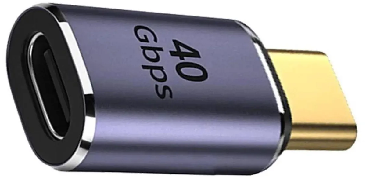 Vszerda Vszerda USB4 Type C Male to Female Adapter 40Gbps 100W 8K — product photo