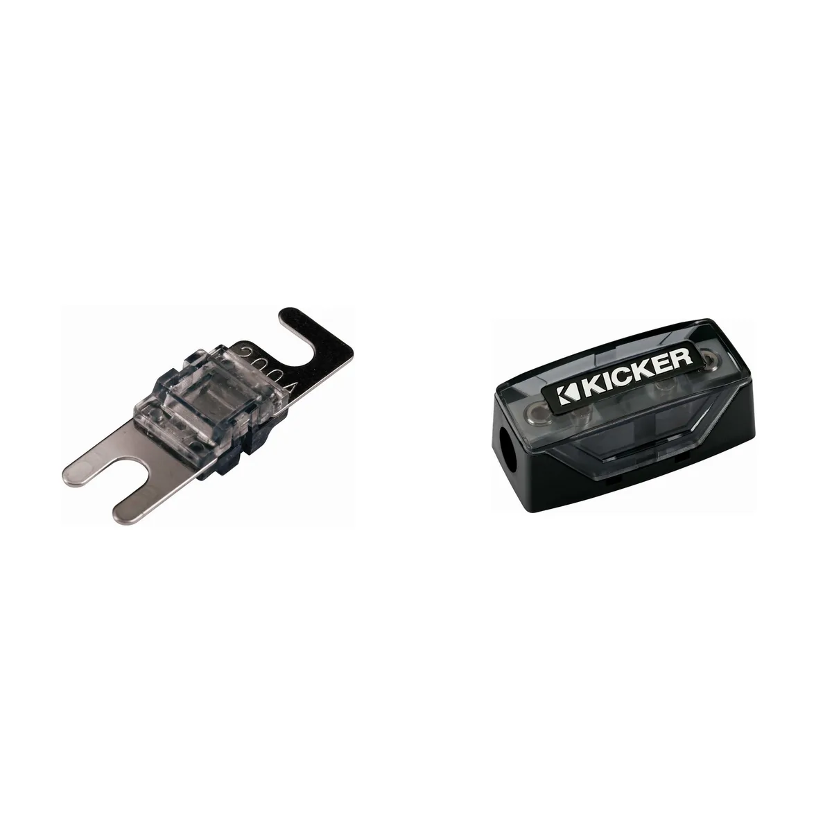 KICKER KICKER 200 Amp AFS Fuse &amp; Holder Bundle (46FHS, 46AFS200) — product photo