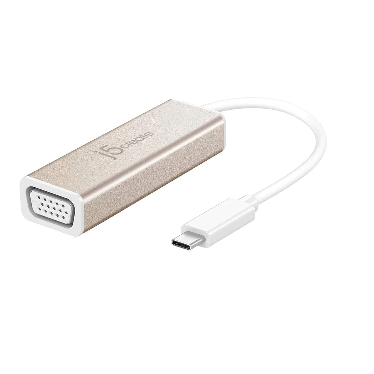LORDWORLD LORDWORLD USB-C to VGA Adapter Aluminium 1920x1200 60Hz — product photo