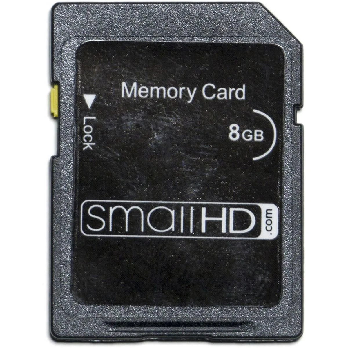 SmallHD 8GB SD memory card with write-protect switch