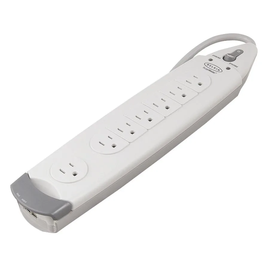 Belkin Belkin F9H710-12 12ft 7-Outlet 1045J SurgeMaster Surge Protector — product photo