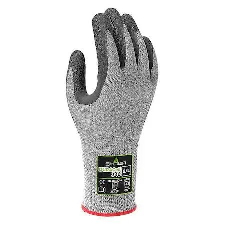 Showa Best Glove Showa Best Glove 346L-08 Cut Resistant Coated Gloves A3 Latex Dipped PPE — product photo