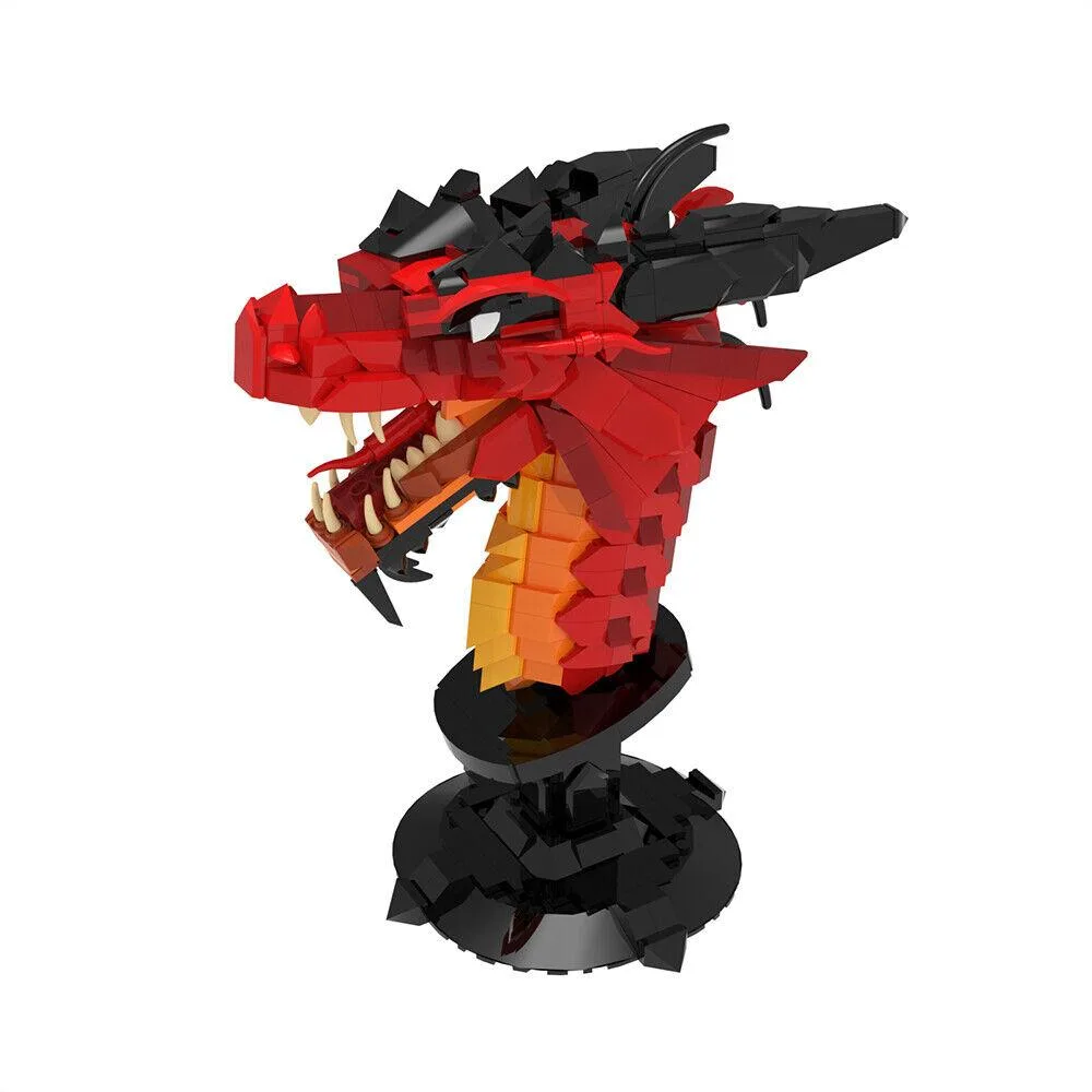 ZITIANYOUBUILD ZITIANYOUBUILD Chixiao Red Dragon Building Set 762 Pieces — product photo