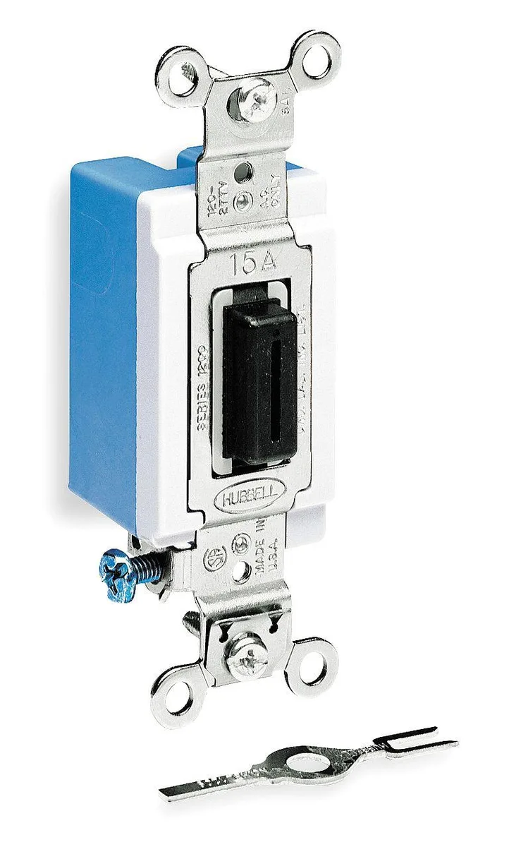 Hubbell Incorporated Hubbell Incorporated HBL1221L dimmer switch 1-pole 120/277V 20A black toggle — product photo