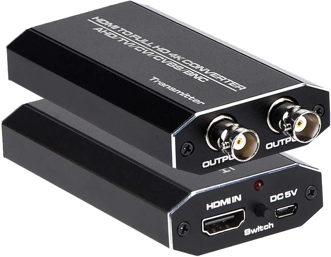 Jansicotek Jansicotek HDMI to AHD Converter Adapter with AHD Loopout 500M Repeater — product photo