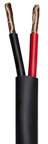 Monoprice Inc. Monoprice 113707 Speaker Wire CMP 12AWG 50ft Black — product photo