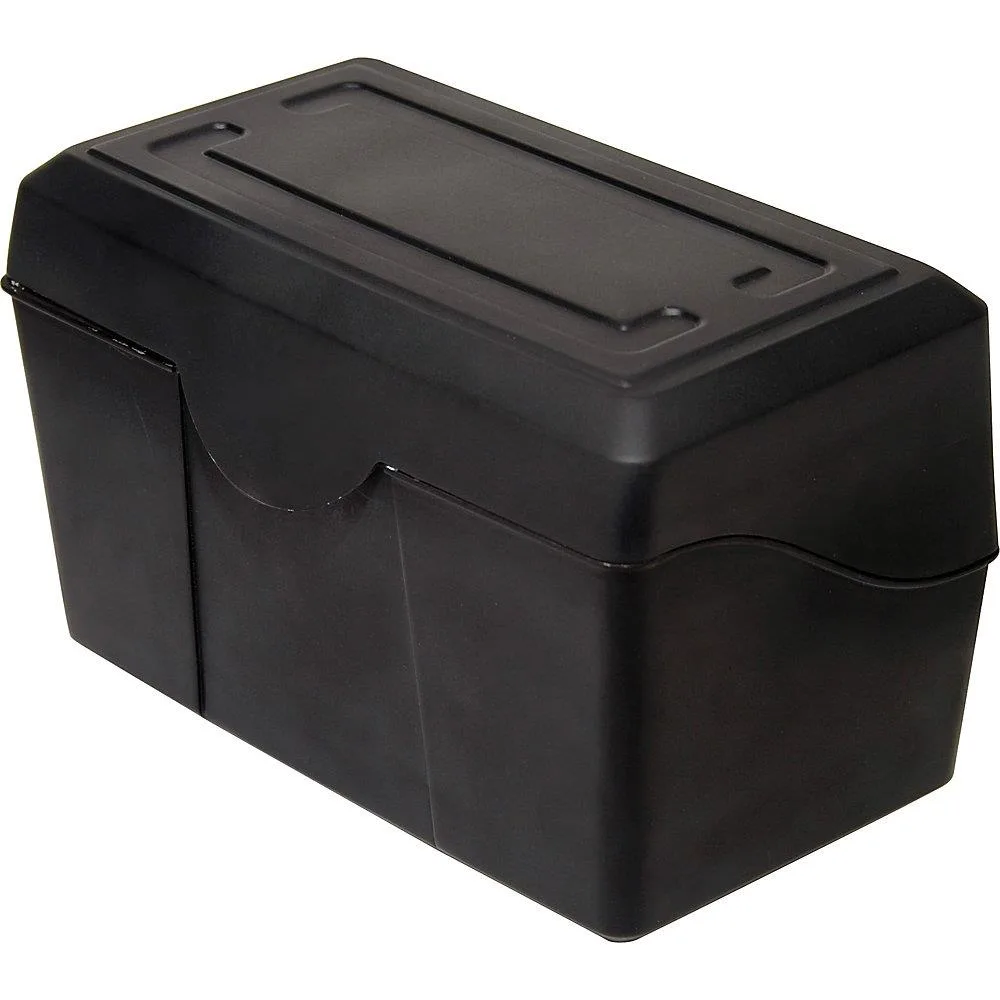 Advantus Advantus 45002 Toy Storage 300-Card 4.8in Black — product photo