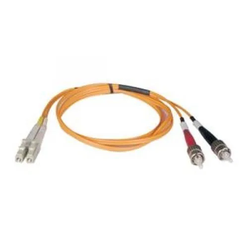 Tripp Lite Tripp Lite N518-01M fibre optic duplex patch cable 3.28 ft LC/ST 50/125 — product photo