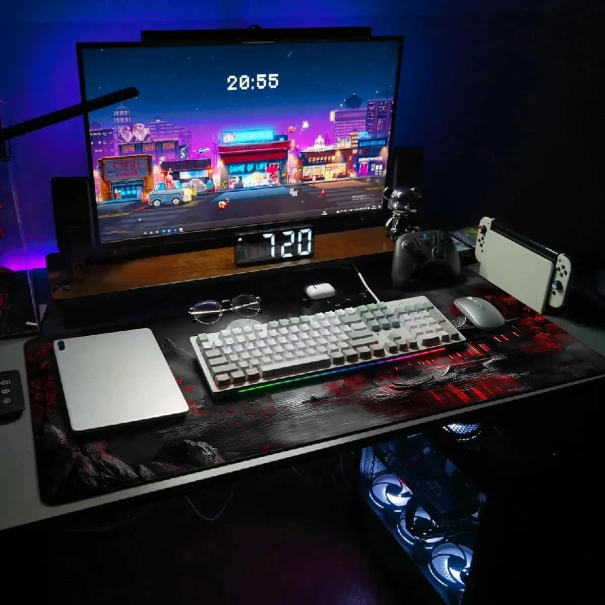 BAOFENG BAOFENG Extended Gaming Mouse Pad 31.5x11.8 Inch Dark Canyon 5 — product photo