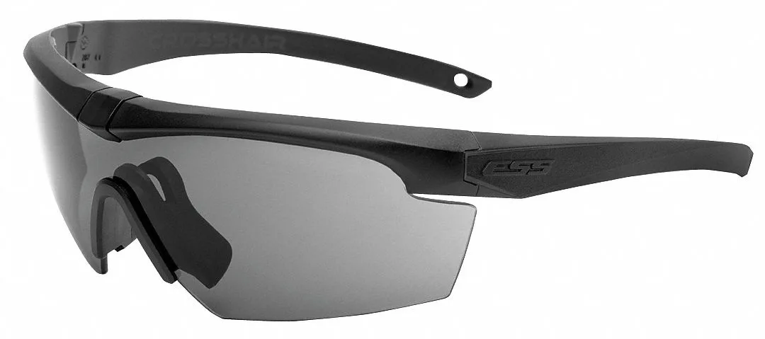 ESS ESS EE9014-08 Crosshair Safety Glasses Gray Lens personal protective equipment — product photo