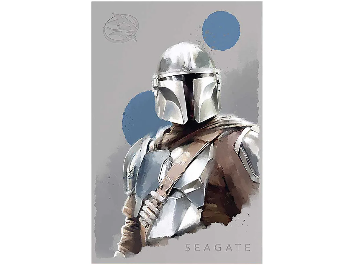 Seagate Seagate STKL2000405 2TB The Mandalorian portable hard drive — product photo