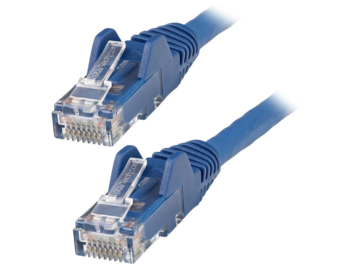 STARTECH STARTECH N6LPATCH25BL 25ft 7.6m CAT6 LSZH Blue network ethernet cable — product photo