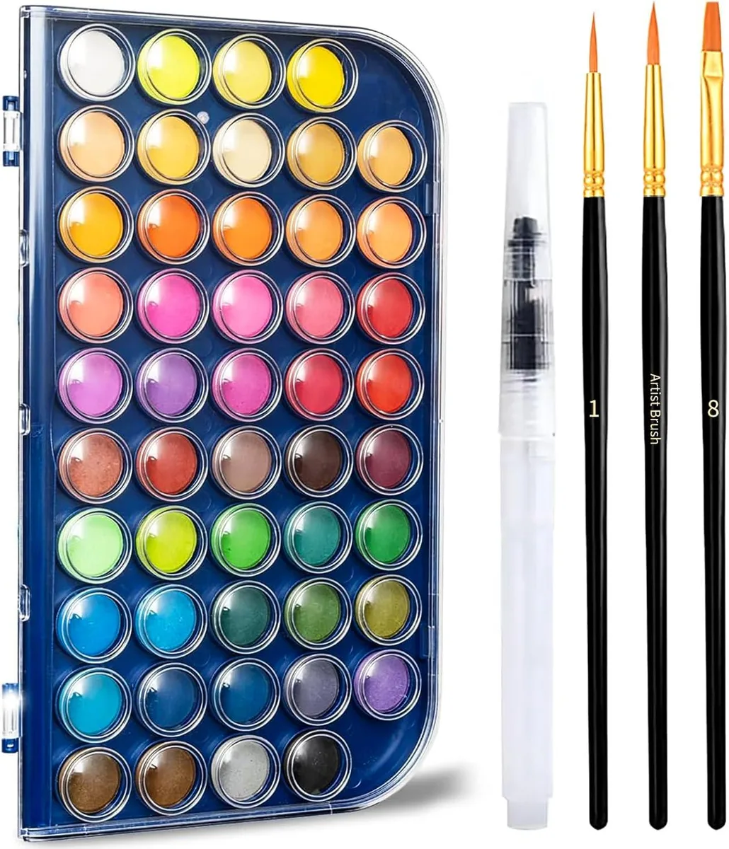  GETHPEN G8003-48 Watercolor Paint Set 48 Colors — product photo