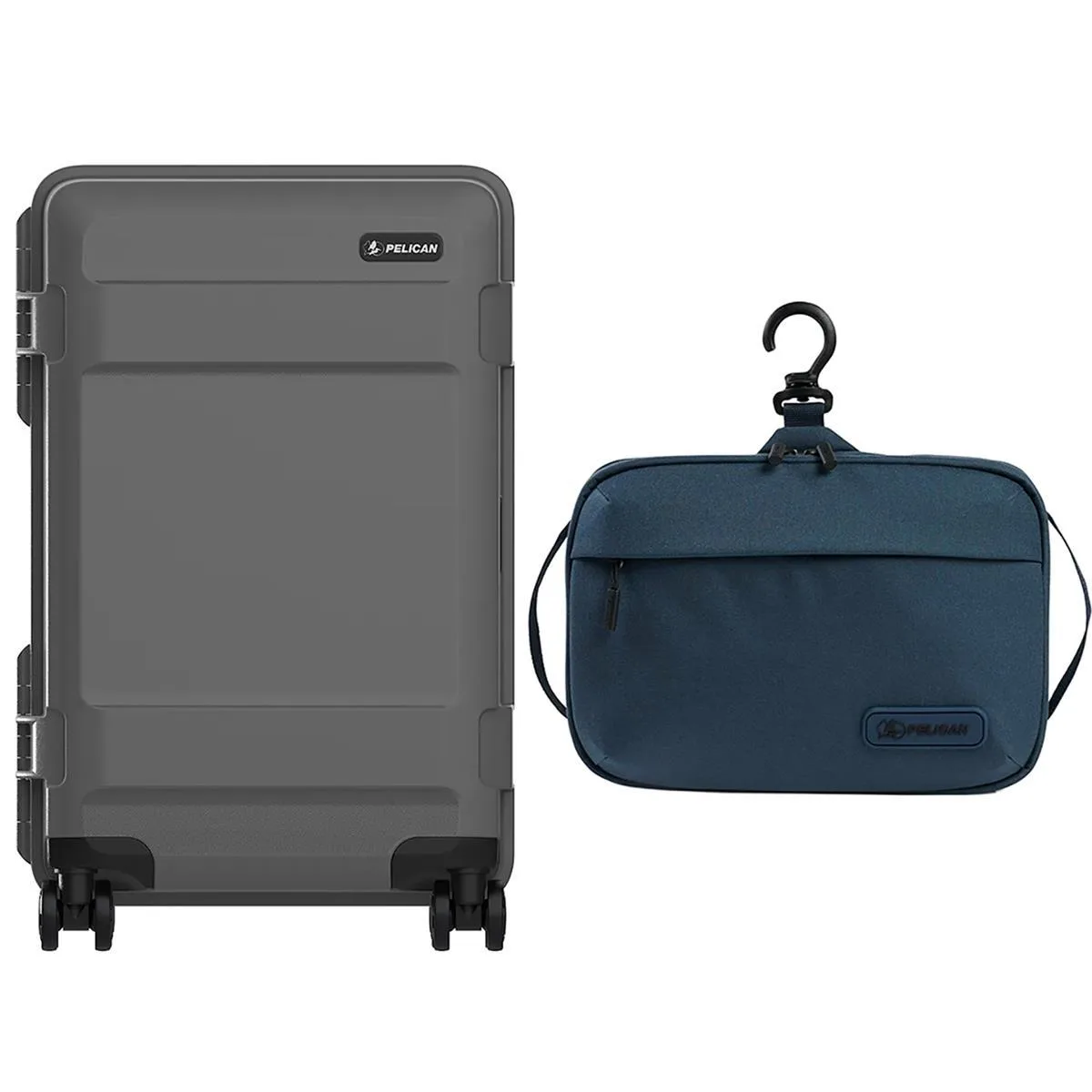 Pelican Products, Inc. Pelican ATX 22" Wheeled Carry-On Hard Travel Case Charcoal with DK5 Toiletry Bag — product photo