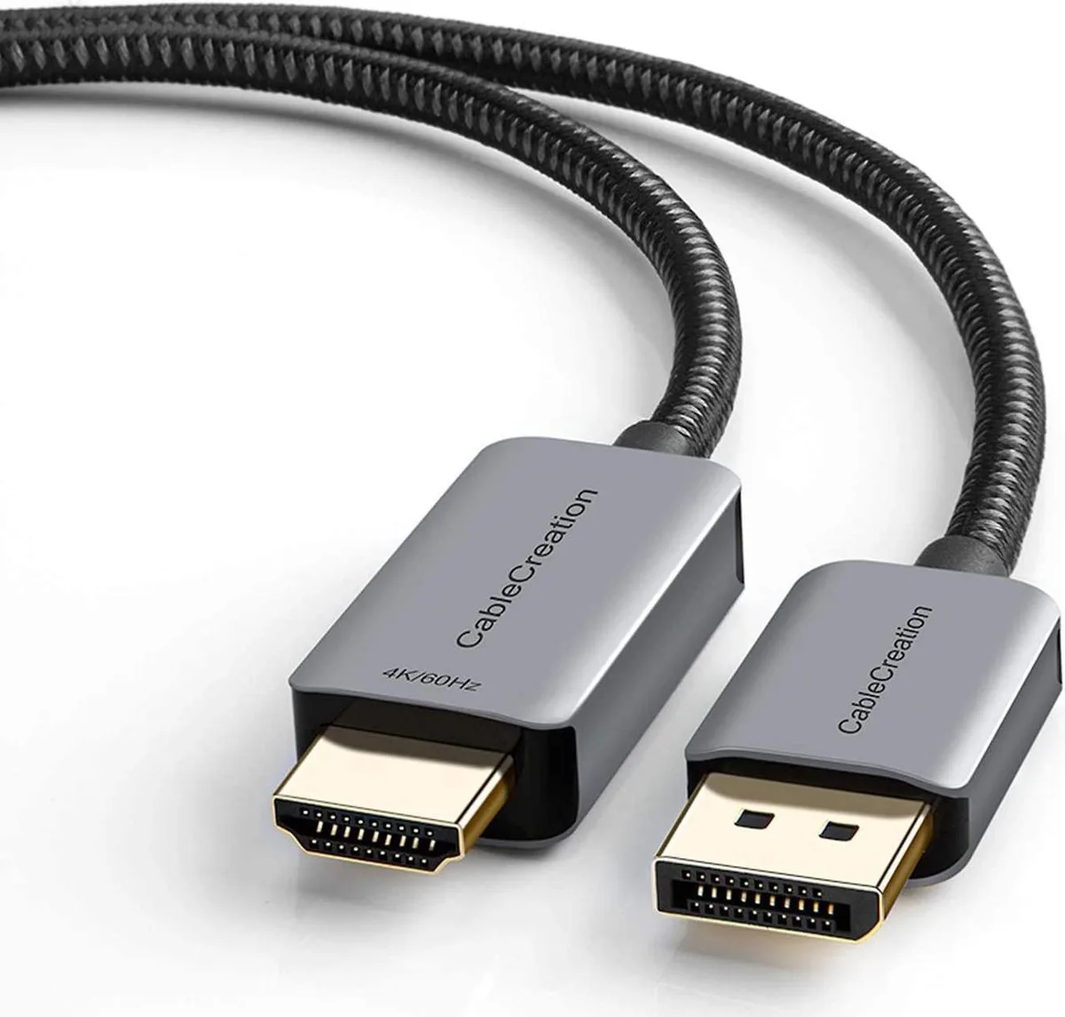 Vszerda Vszerda Active DP to HDMI Cable 4K 60Hz 2K 144Hz 8ft Braided — product photo