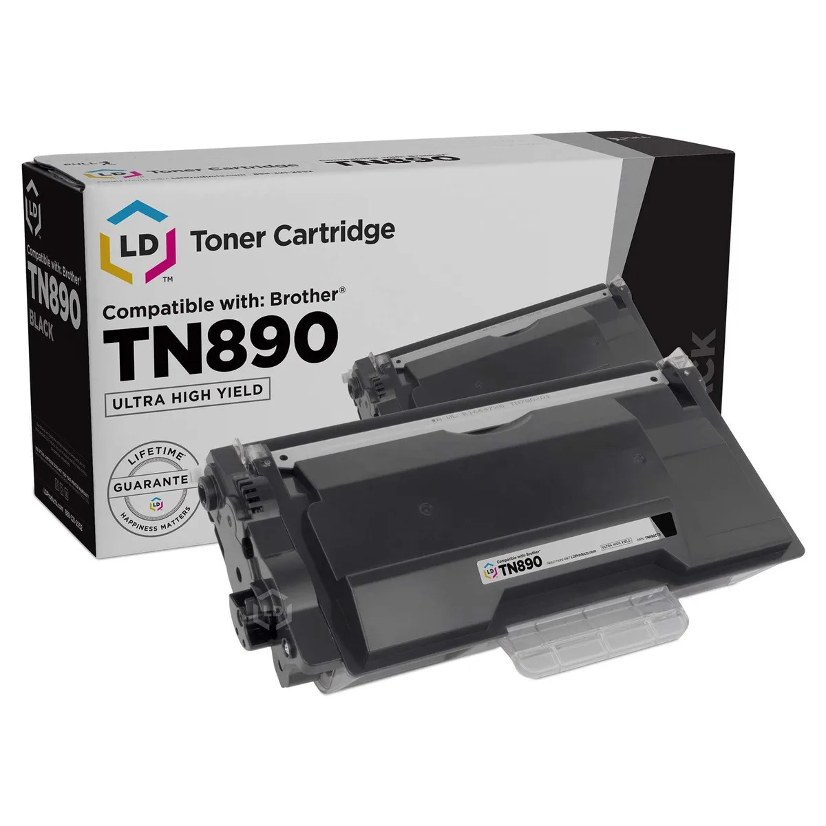 LD Products LD Products TN890 Ultra High Yield Black Toner Cartridge — product photo