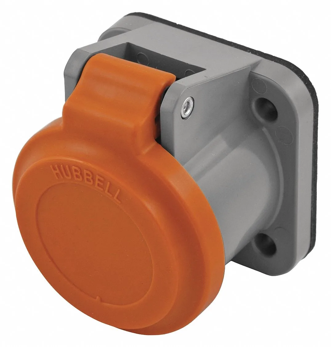 Hubbell Incorporated Hubbell Incorporated HBLNCO Single Pole Connector Orange Non-Met Cover 600V AC 250V DC — product photo