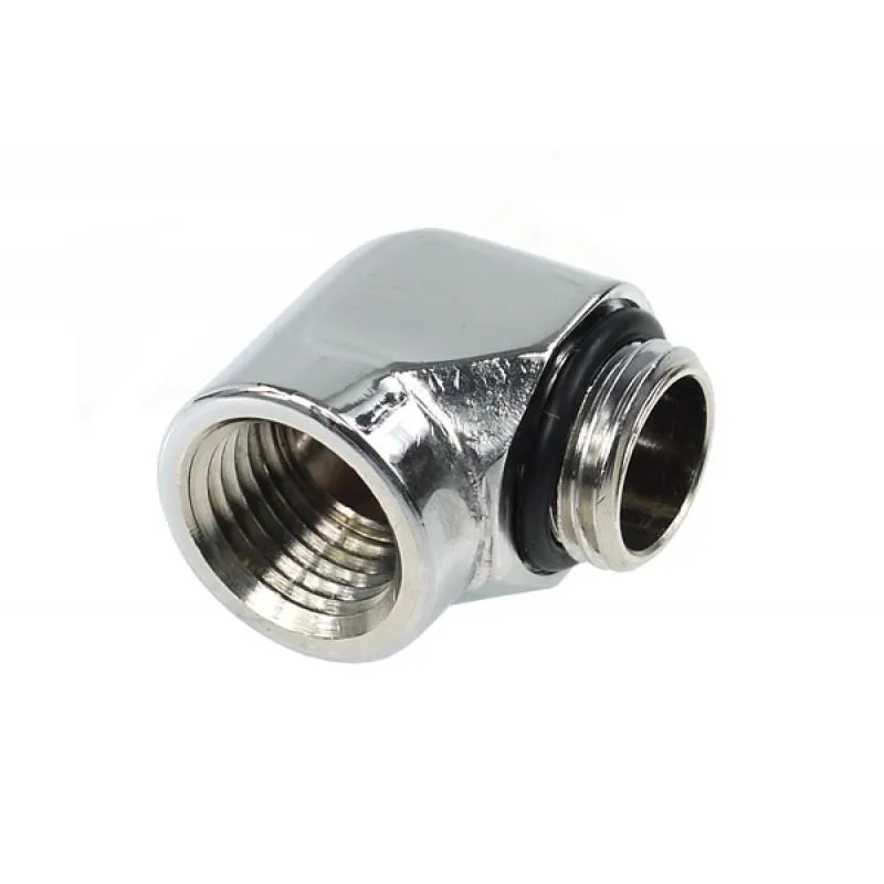 Alphacool Alphacool G1/4 Male-Female L-Connector Chrome 17044 — product photo