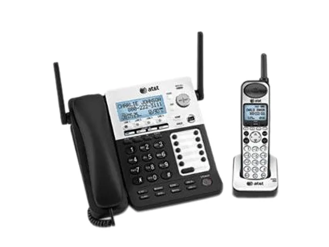 AT&amp;T AT&amp;T SB67138 4-Line Corded/Cordless Phone System with 1 Handset — product photo