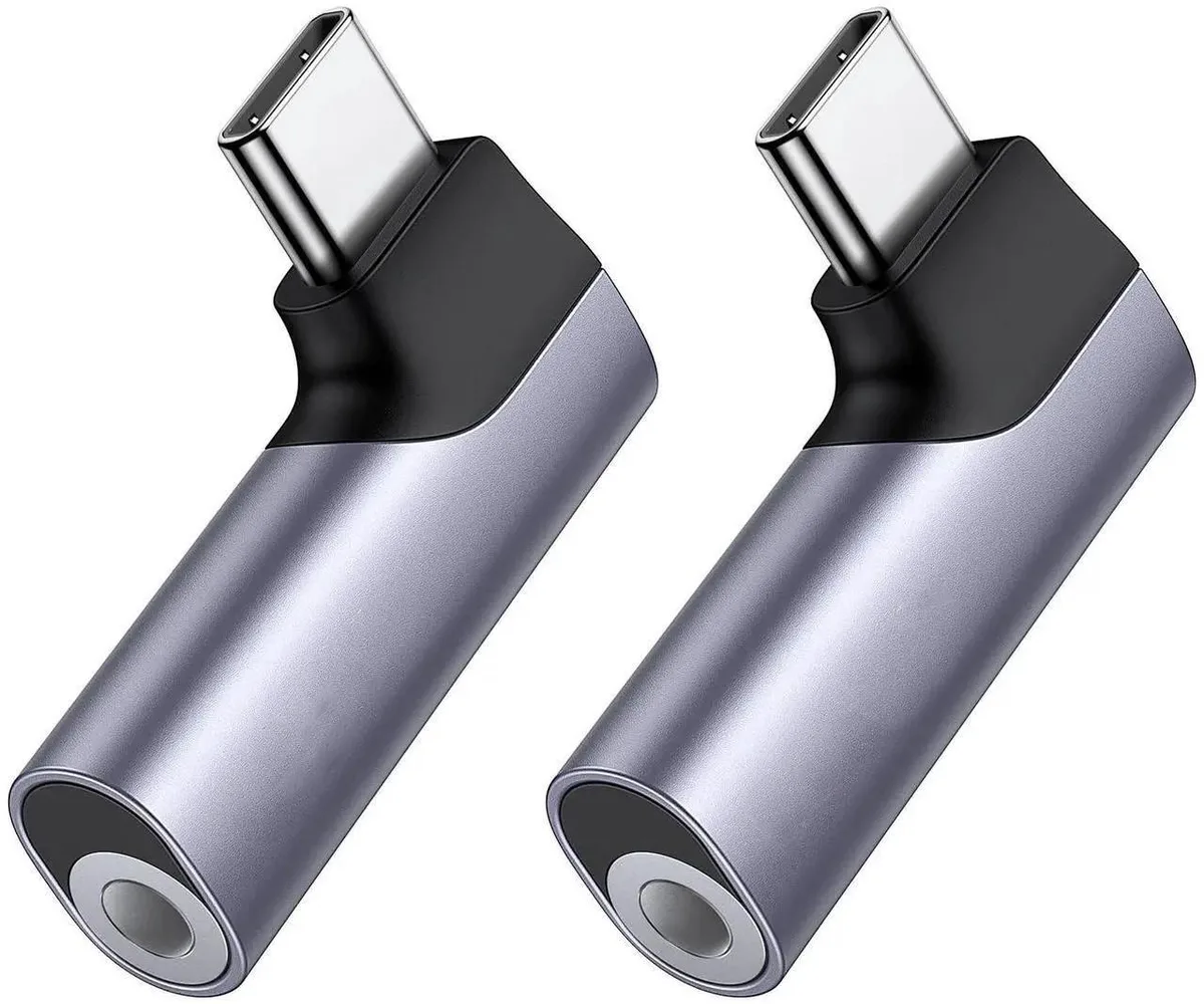 Vszerda Vszerda 20194P 2 Pack USB C to 3.5mm Audio Adapter Gray — product photo