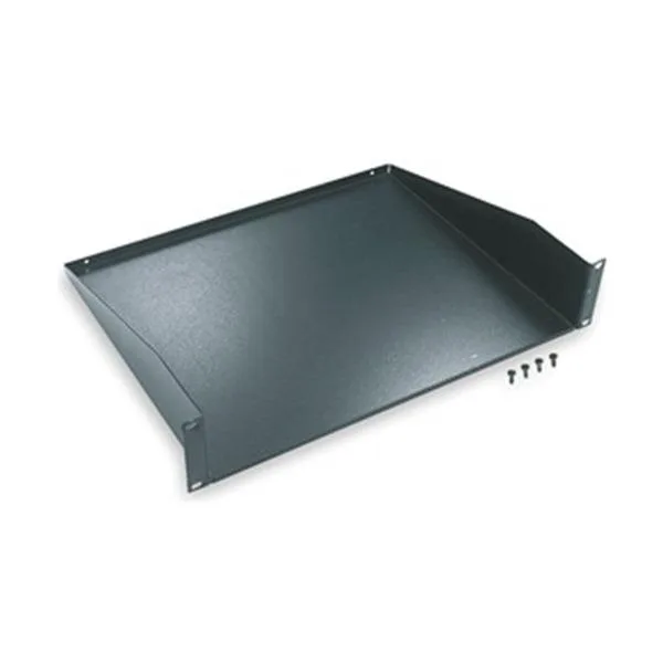 Hubbell Incorporated Hubbell Incorporated MCCCS19P Perforated Shelf Black 19in 2U 14in Deep 50lb — product photo