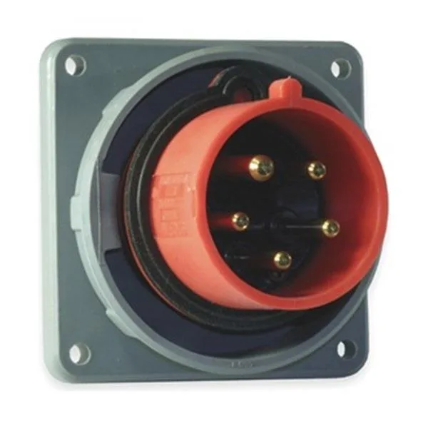 Hubbell Incorporated Hubbell HBL560B7W Watertight Pin &amp; Sleeve Inlet 60 A — product photo
