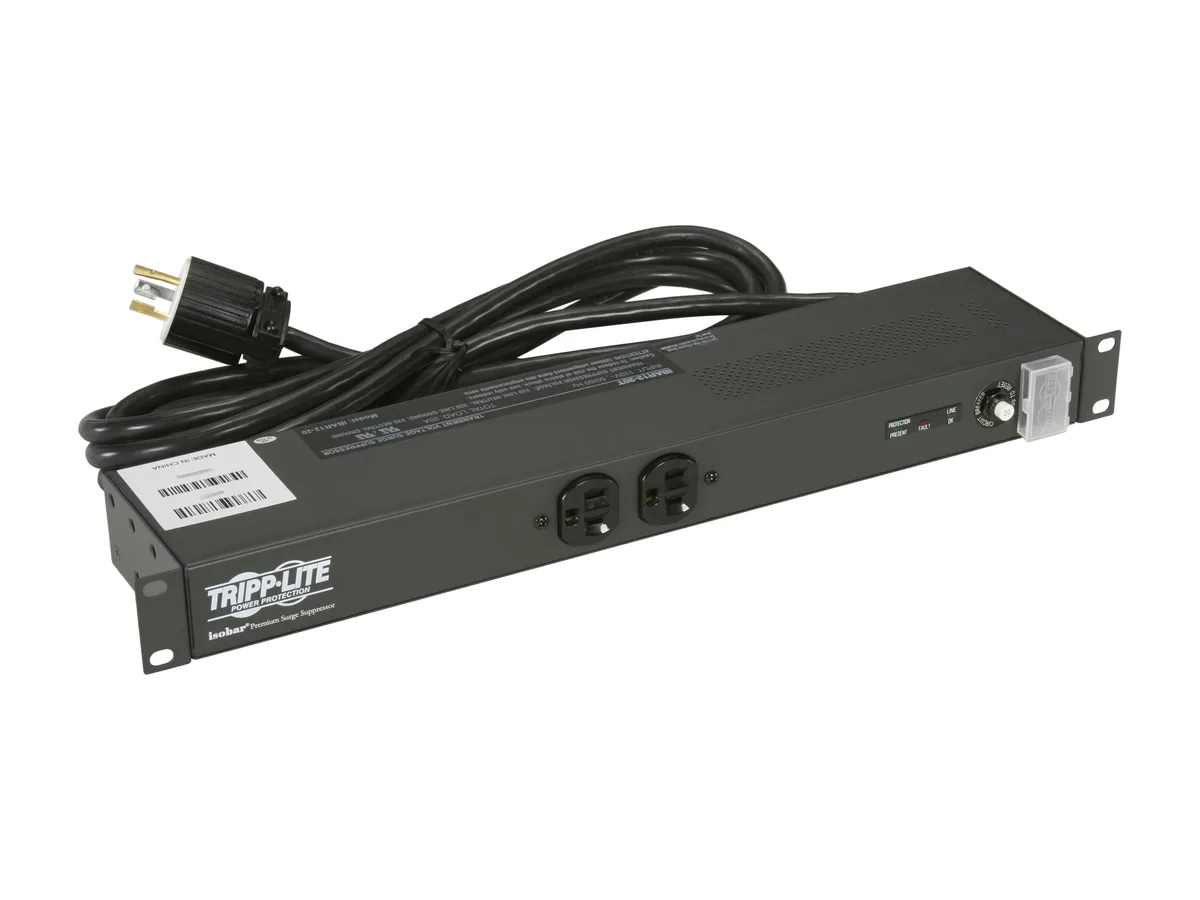 Tripp Lite Tripp Lite IBAR12-20T 12-outlet surge protector 15 ft 3840 J — product photo
